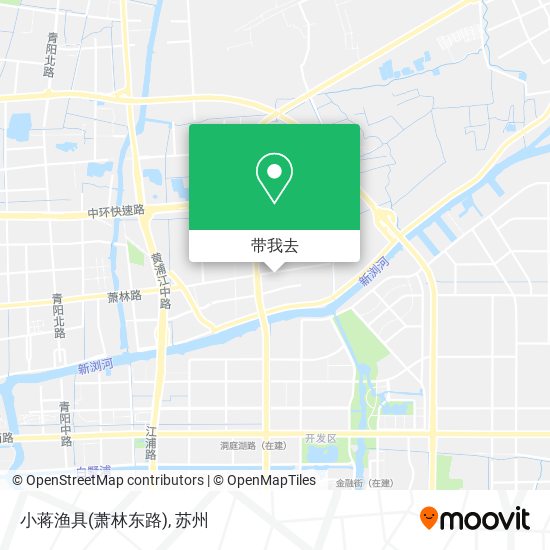 小蒋渔具(萧林东路)地图