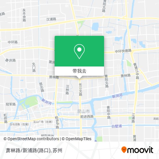 萧林路/新浦路(路口)地图