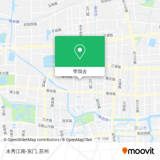 水秀江南-东门地图