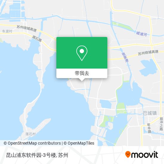 昆山浦东软件园-3号楼地图