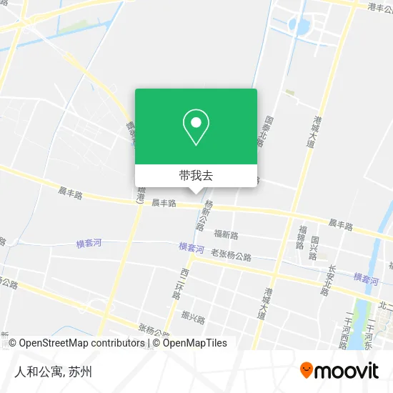 人和公寓地图