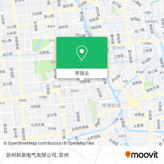 苏州和泉电气有限公司地图