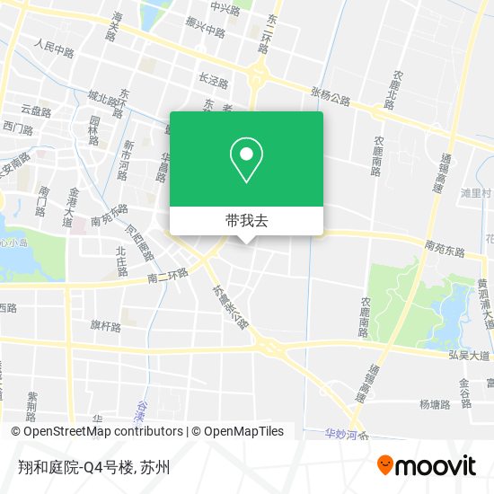 翔和庭院-Q4号楼地图