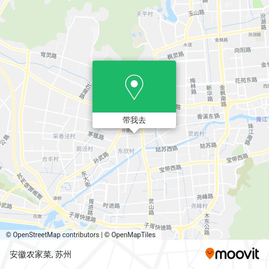 安徽农家菜地图