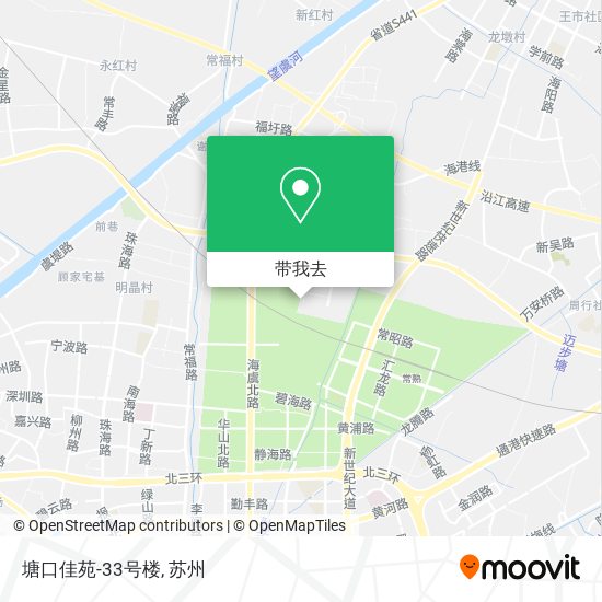 塘口佳苑-33号楼地图