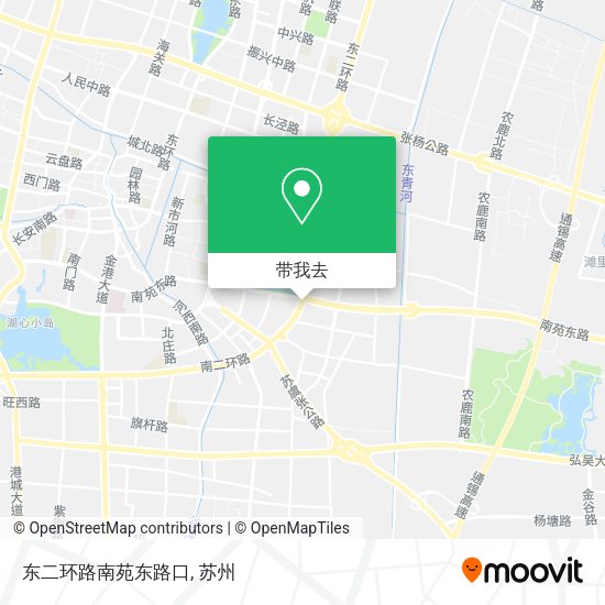 东二环路南苑东路口地图