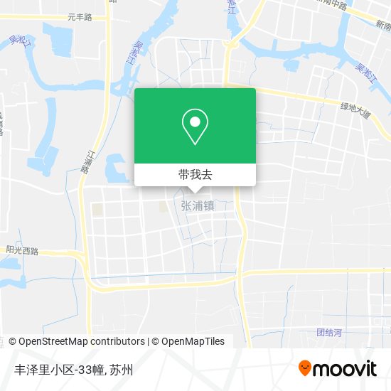 丰泽里小区-33幢地图