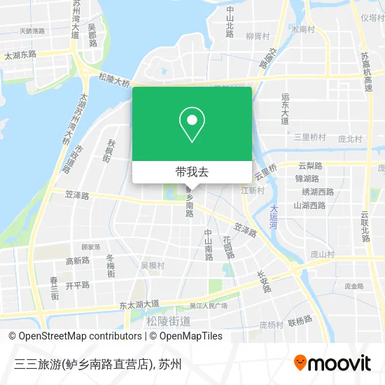三三旅游(鲈乡南路直营店)地图