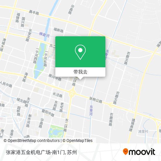 张家港五金机电广场-南1门地图