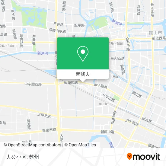 大公小区地图