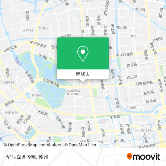 华辰嘉园-9幢地图