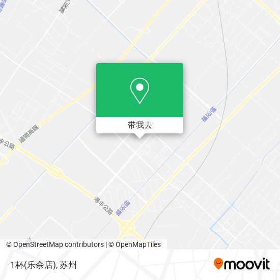 1杯(乐余店)地图