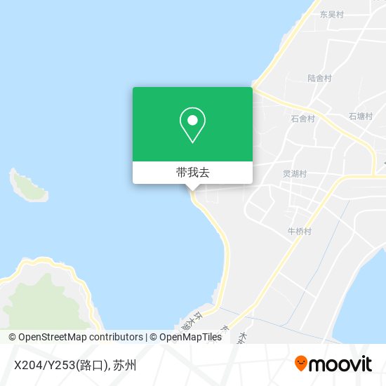 X204/Y253(路口)地图