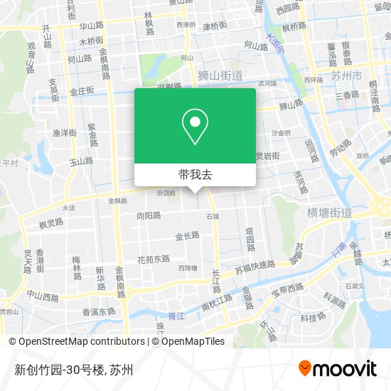 新创竹园-30号楼地图