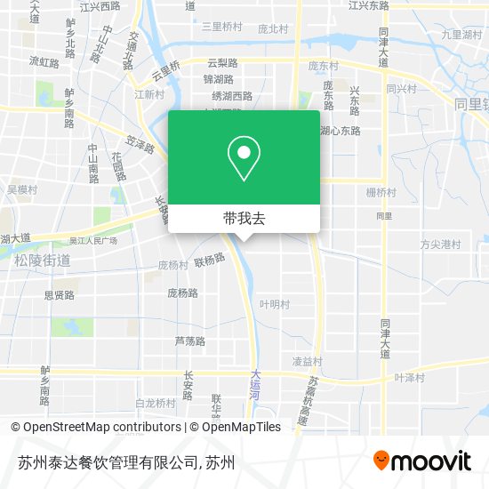 苏州泰达餐饮管理有限公司地图