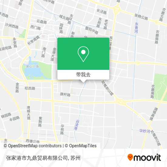 张家港市九鼎贸易有限公司地图