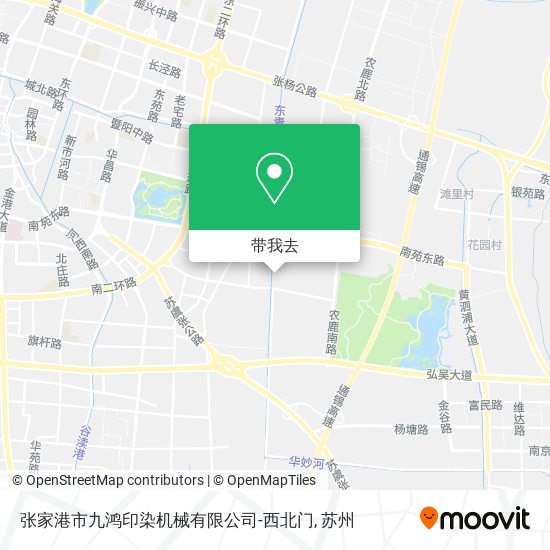 张家港市九鸿印染机械有限公司-西北门地图