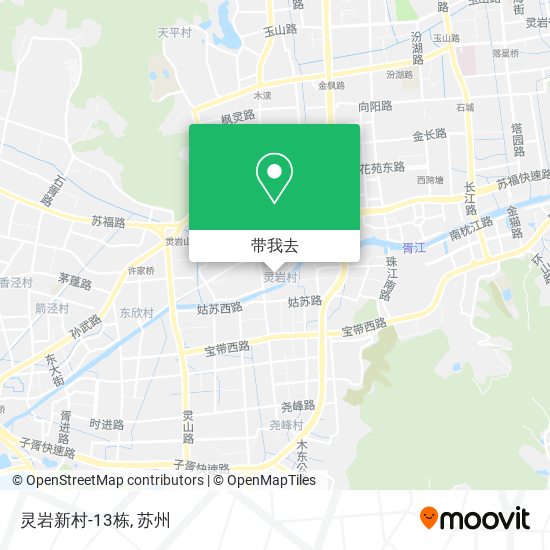 灵岩新村-13栋地图
