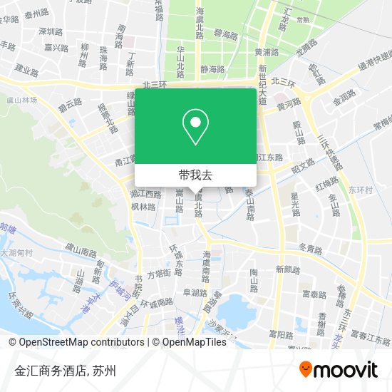 金汇商务酒店地图