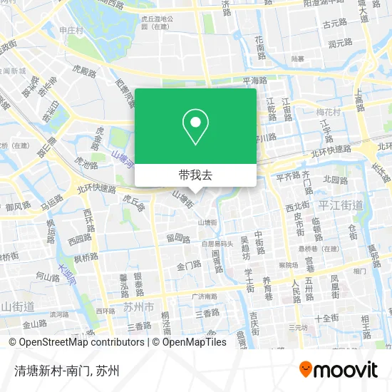 清塘新村-南门地图