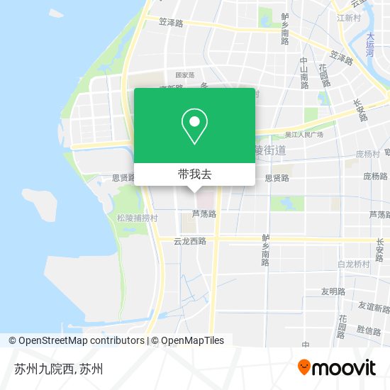 苏州九院西地图