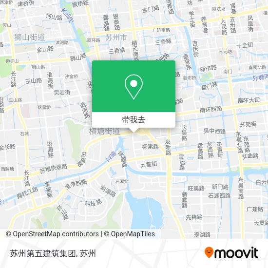 苏州第五建筑集团地图