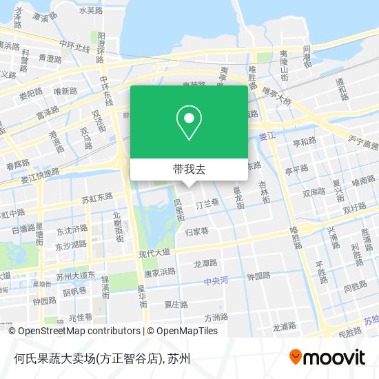 何氏果蔬大卖场(方正智谷店)地图