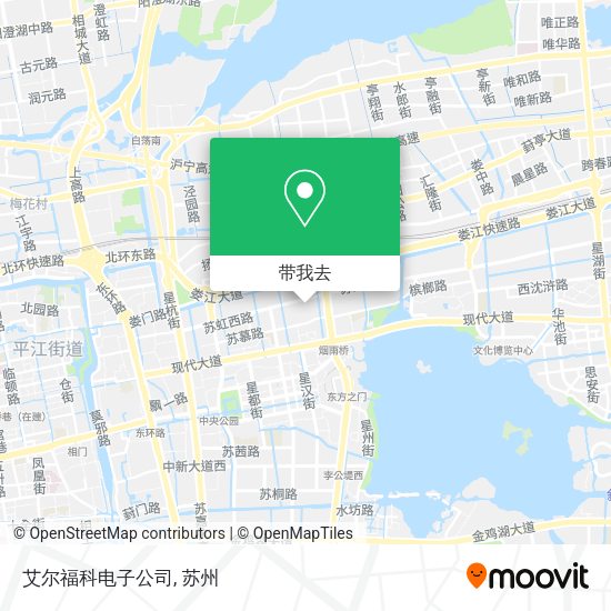 艾尔福科电子公司地图