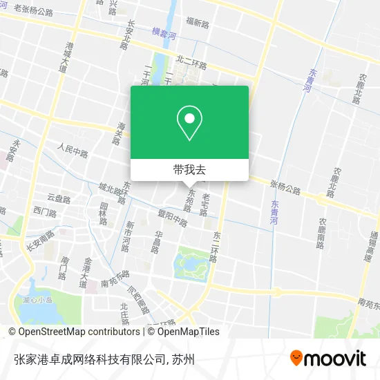 张家港卓成网络科技有限公司地图