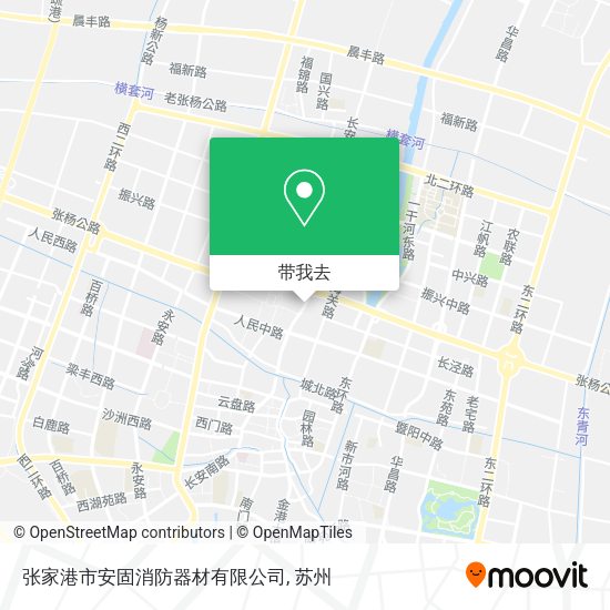 张家港市安固消防器材有限公司地图