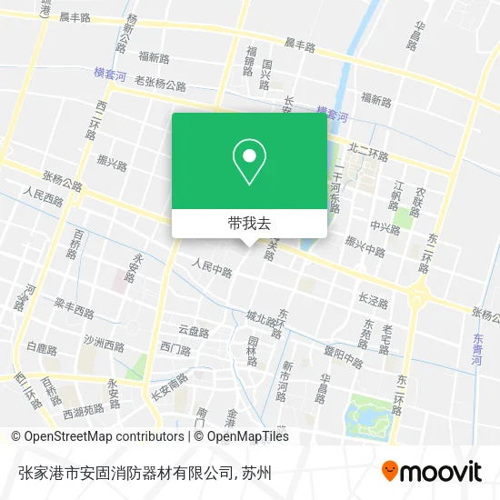 张家港市安固消防器材有限公司地图