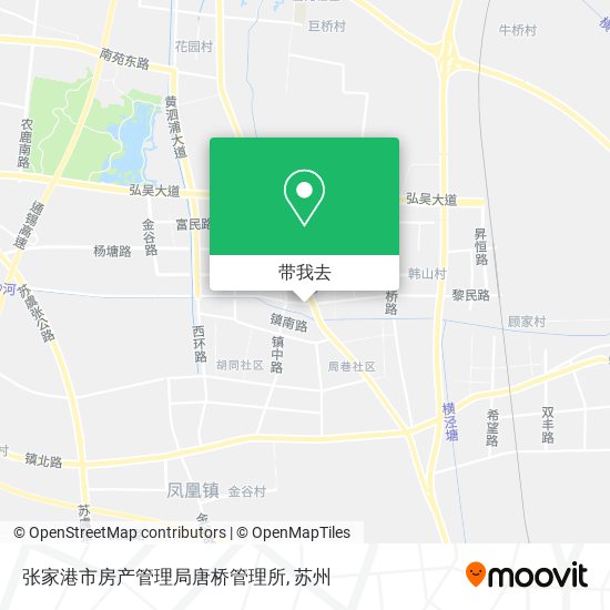 张家港市房产管理局唐桥管理所地图