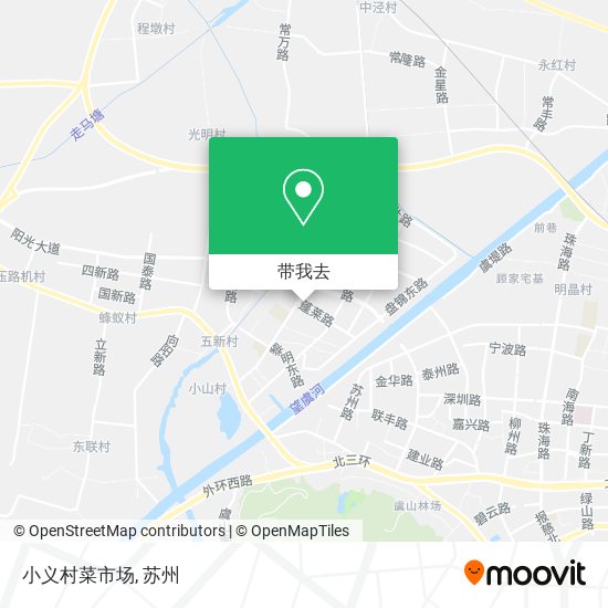 小义村菜市场地图