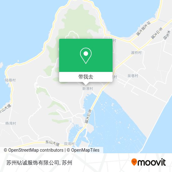 苏州钻诚服饰有限公司地图