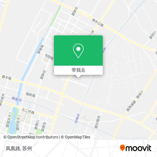 凤凰路地图