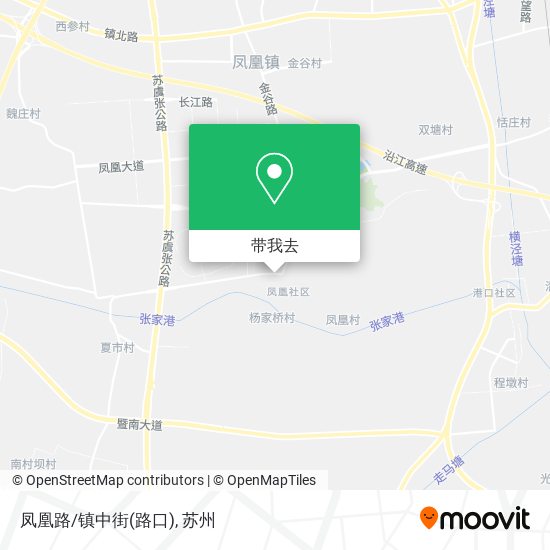 凤凰路/镇中街(路口)地图