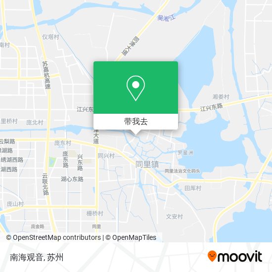 南海观音地图