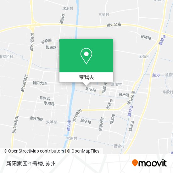 新阳家园-1号楼地图