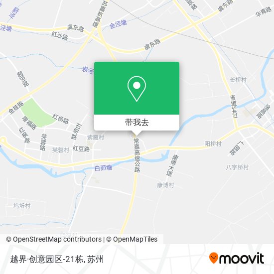 越界·创意园区-21栋地图