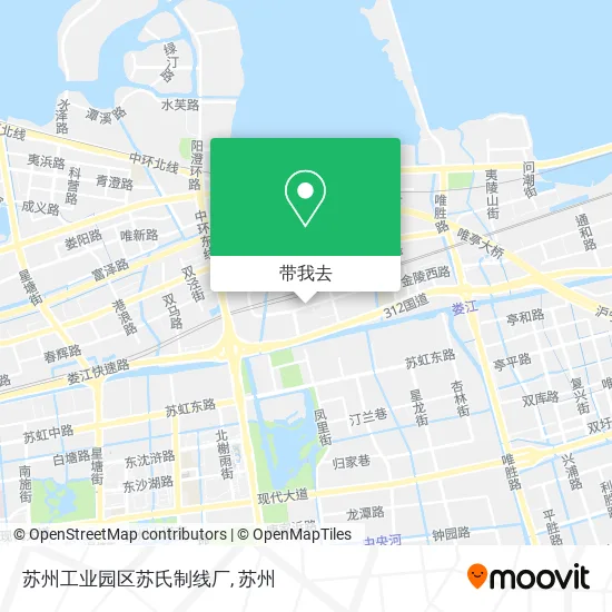 苏州工业园区苏氏制线厂地图