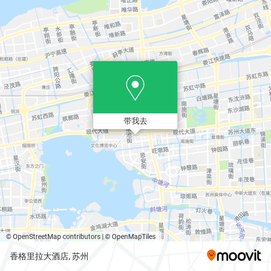 香格里拉大酒店地图