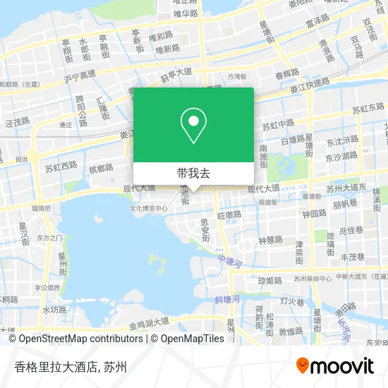 香格里拉大酒店地图