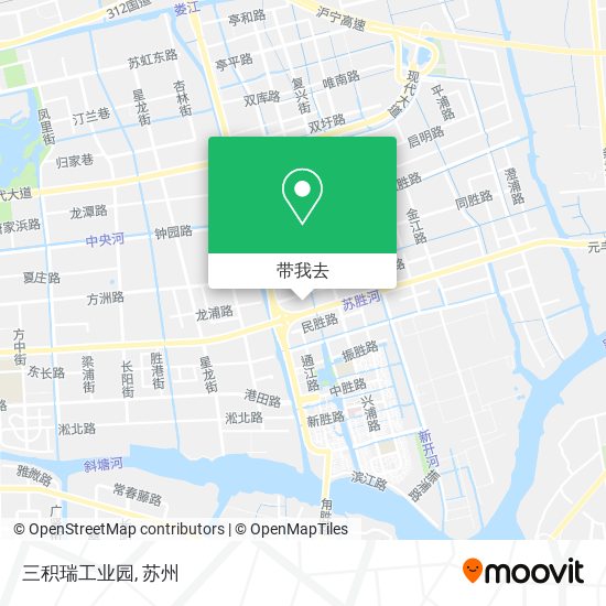 三积瑞工业园地图