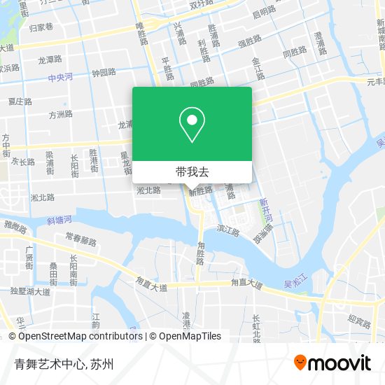 青舞艺术中心地图