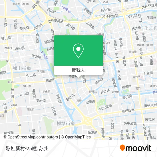 彩虹新村-25幢地图
