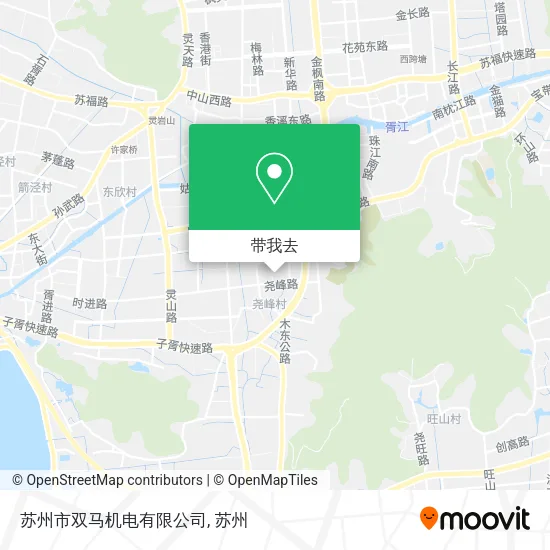 苏州市双马机电有限公司地图