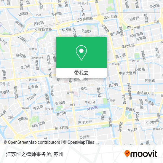 江苏恒之律师事务所地图