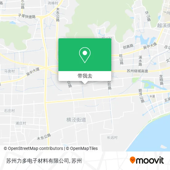 苏州力多电子材料有限公司地图
