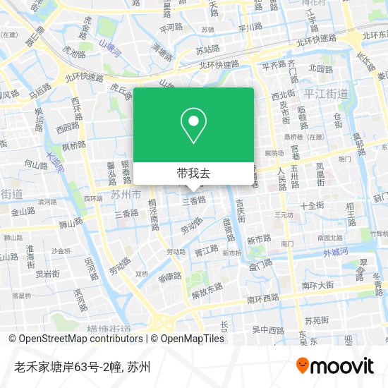 老禾家塘岸63号-2幢地图