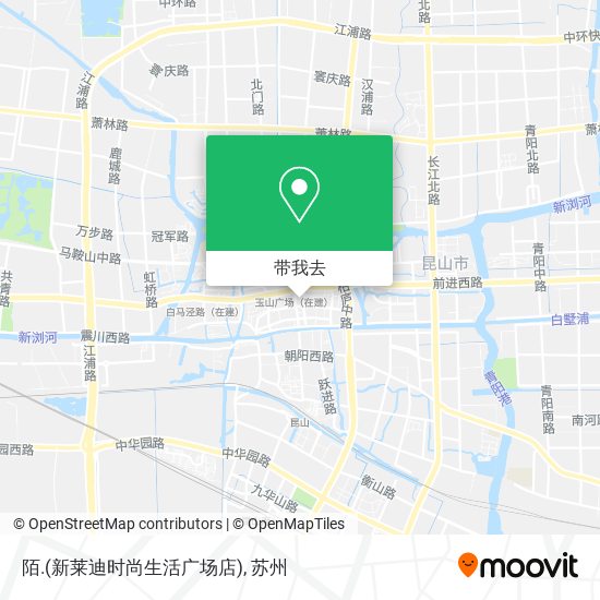 陌.(新莱迪时尚生活广场店)地图